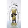 KB BoonYang B.E.2567 SiHuHaTa Bronze Plated Gold Blue 3.2cm