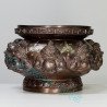 9 著名 僧侣 Chanted 龙莆 Nu-Inn 佛历2557 帕拉胡 香炉 高 14cm 大