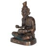 Phra Lersi Medicine-Grinding Statue 21cm Wat Kaeo Chaem Fa B.E.2560