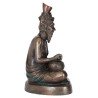 Phra Lersi Medicine-Grinding Statue 21cm Wat Kaeo Chaem Fa B.E.2560
