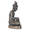 Phra Lersi Medicine-Grinding Statue 20cm Wat Kaeo Chaem Fa B.E.2560