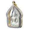 龙莆 Namfon Wat Phailom 佛历2552 坤平 & 古曼童 银 4cm, 意大利金 外壳
