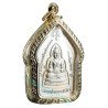 龙莆 Namfon Wat Phailom 佛历2552 坤平 & 古曼童 银 4cm, 意大利金 外壳