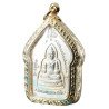 龙莆 Namfon Wat Phailom 佛历2552 坤平 & 古曼童 银 4cm, 意大利金 外壳