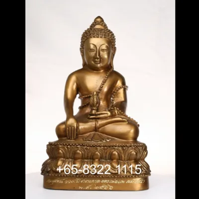LP Pae Temple Wat Phikulthong B.E.2566 Phra Kring Statue 25cm