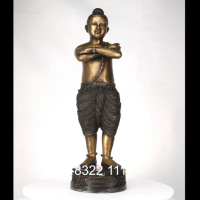 LP Surasak Wat Pradu B.E.2559 Kuman Statue 31cm Made 3333 pcs