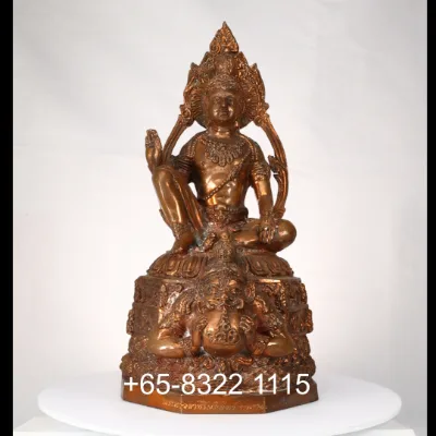 Lung Nui B.E.2550 Jatukam Ramathap and Phra Rahu Statue