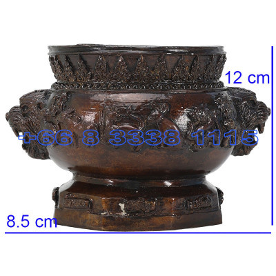 Wat BangPhra Tiger Joss Stick Burner